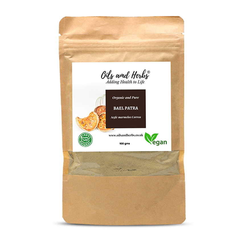Bael Patra Powder - Aegle Marmelos Correa -100% Pure, Clean and Natural