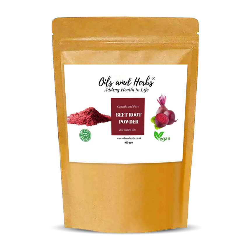 Clean Beet Root Powder - Beta vulgaris subs -100% Pure and Natural