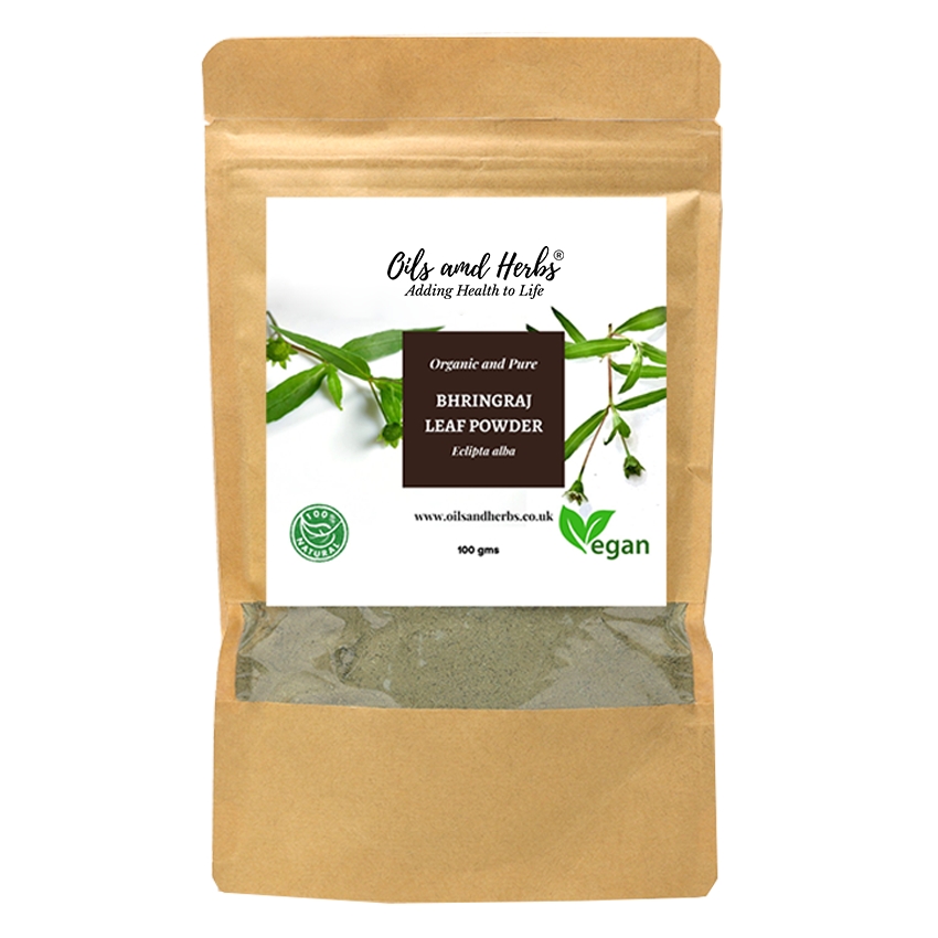 Sun Dried Bhringraj Leaf Powder - False Daisy -100% Pure, Clean and Natural