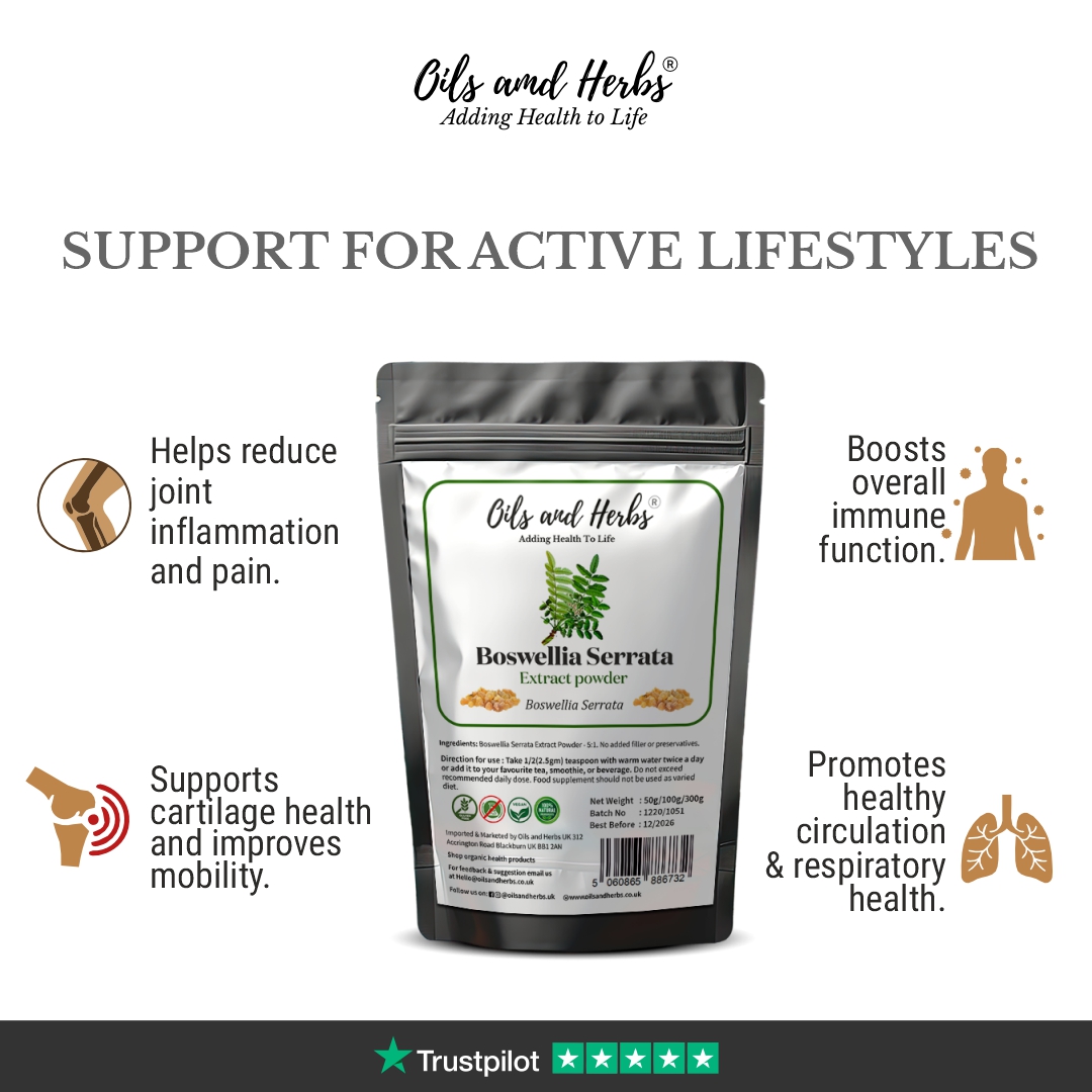 High Strength Boswellia Serrata Extract Powder 5:1- 60 % Boswellic Acid