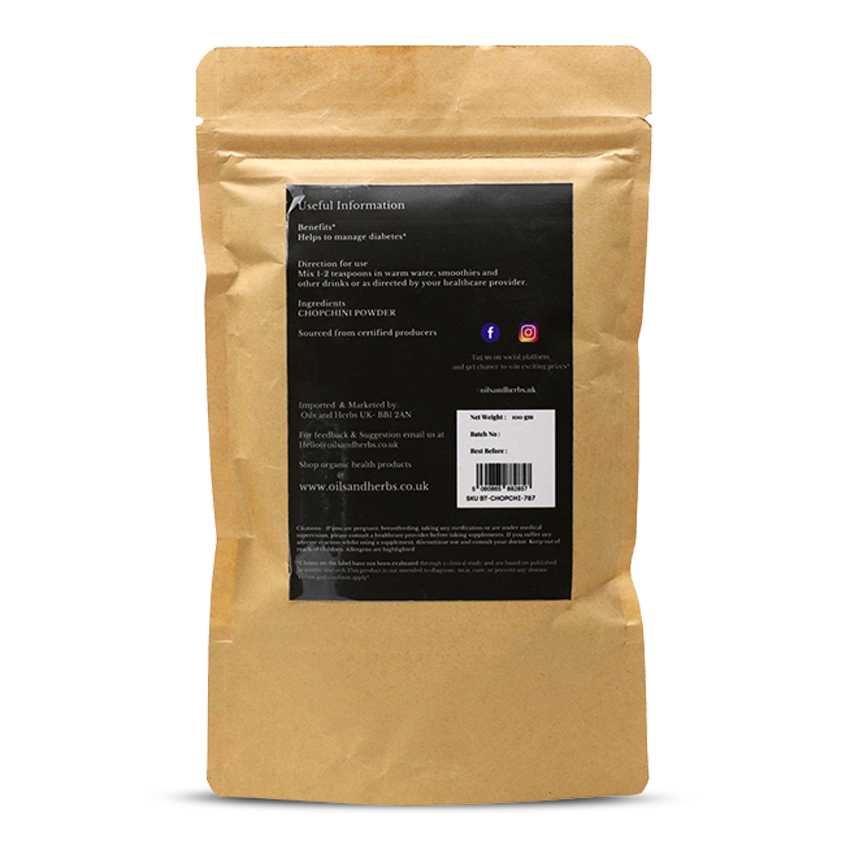 Chopchini Powder- Smilax China -100% Pure, Clean and Natural