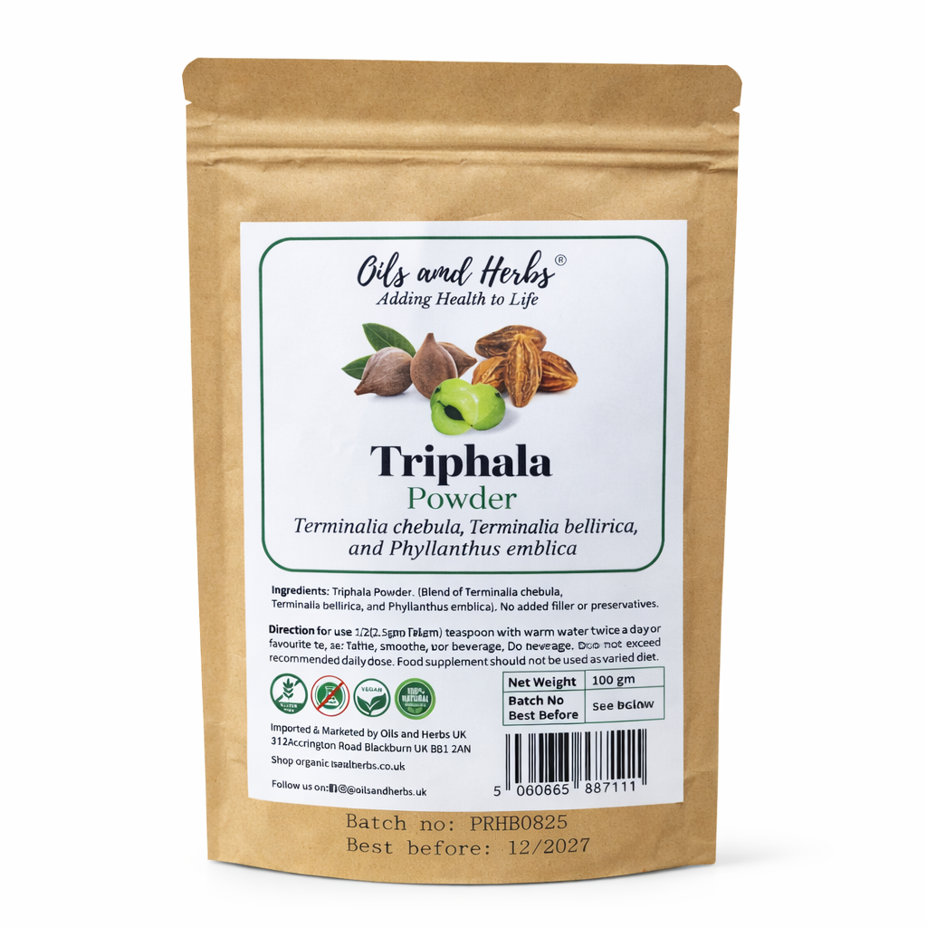 Pure Triphala Powder – Natural Herbal Blend for Daily Wellness