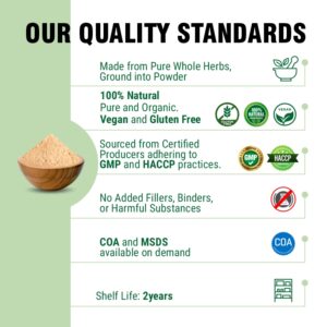 Ashoka Bark Powder -Saraca Asoca - 100% Pure and Natural