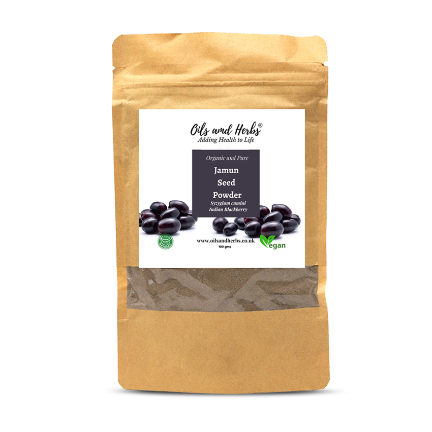 Jamun Seed Powder – 100% Pure, Clean & Natural (Indian Black Berry Seeds)