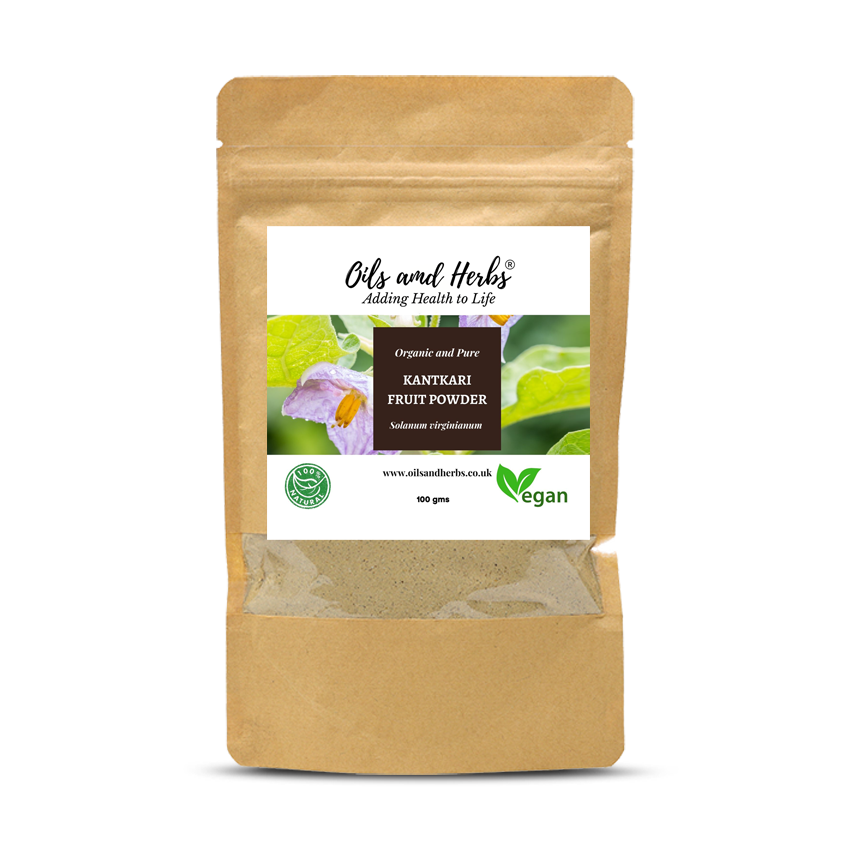 Kantakari Fruit Powder - Yellow Fruit Nightshade- 100% Pure, Clean and Natural