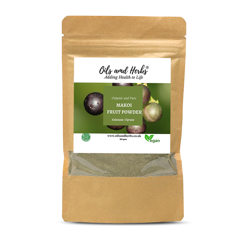 Makoi Fruit Powder - Solanum Nigrum - 100% Pure, Clean and Natural