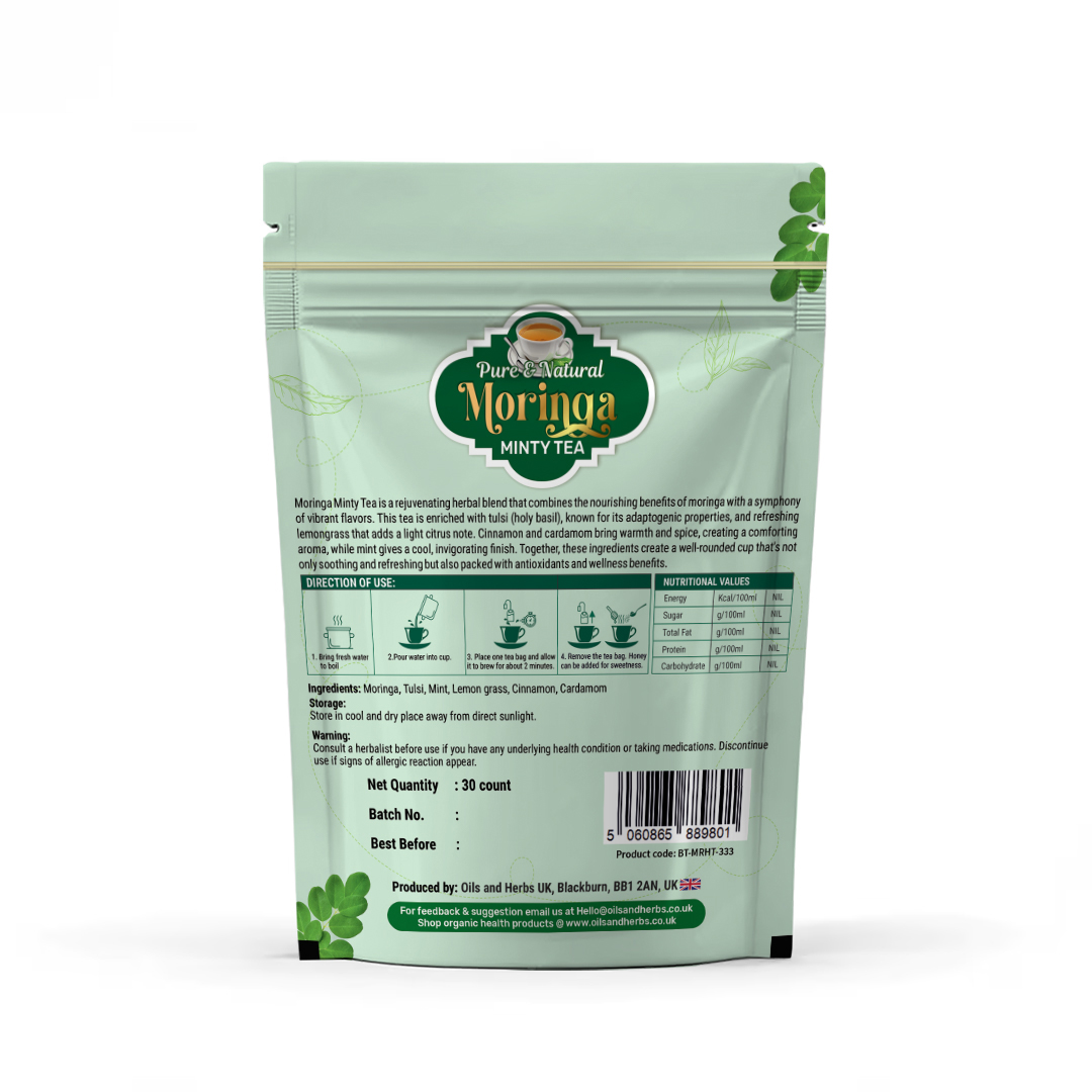 Moringa Minty Tea