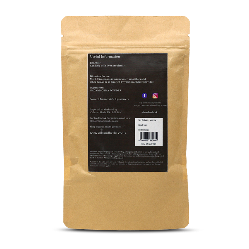 Nagarmotha Powder- Cyperus scariosus - 100% Pure, Clean and Natural
