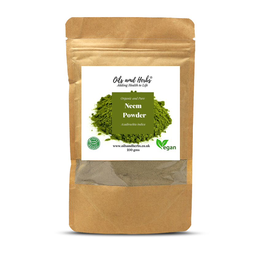Sun Dried Organic Neem Powder (Azadirachta indica)