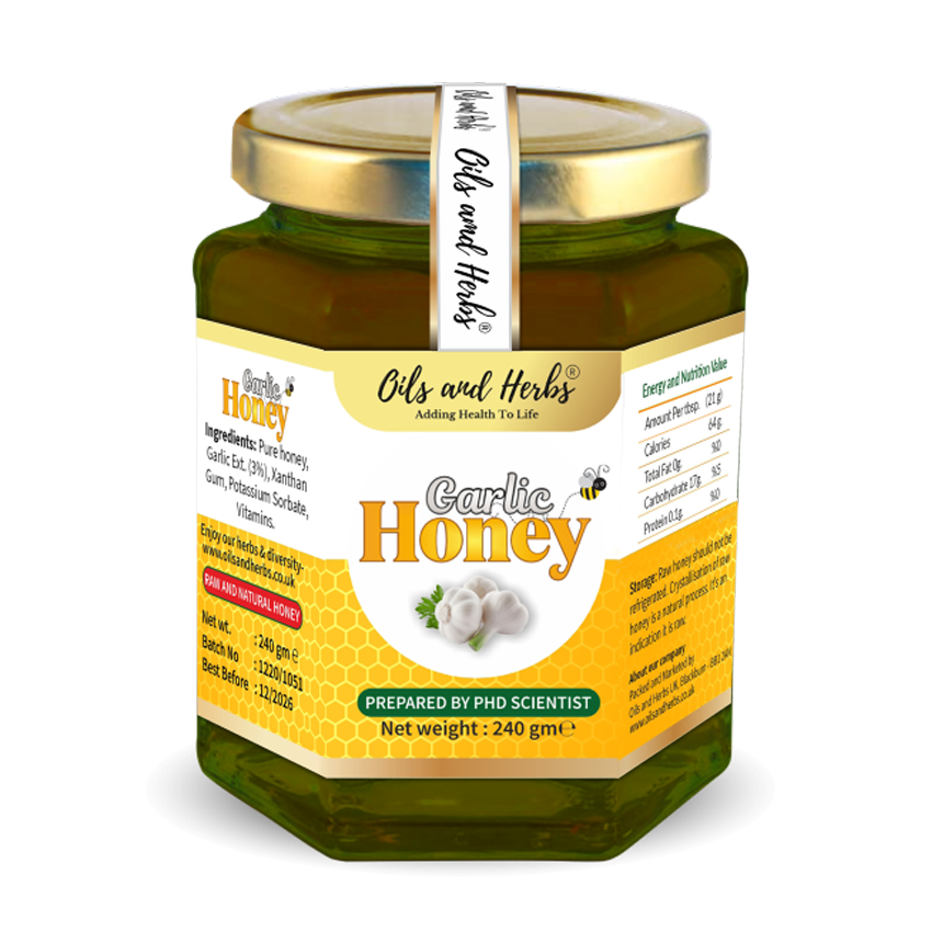 Natural Garlic Honey