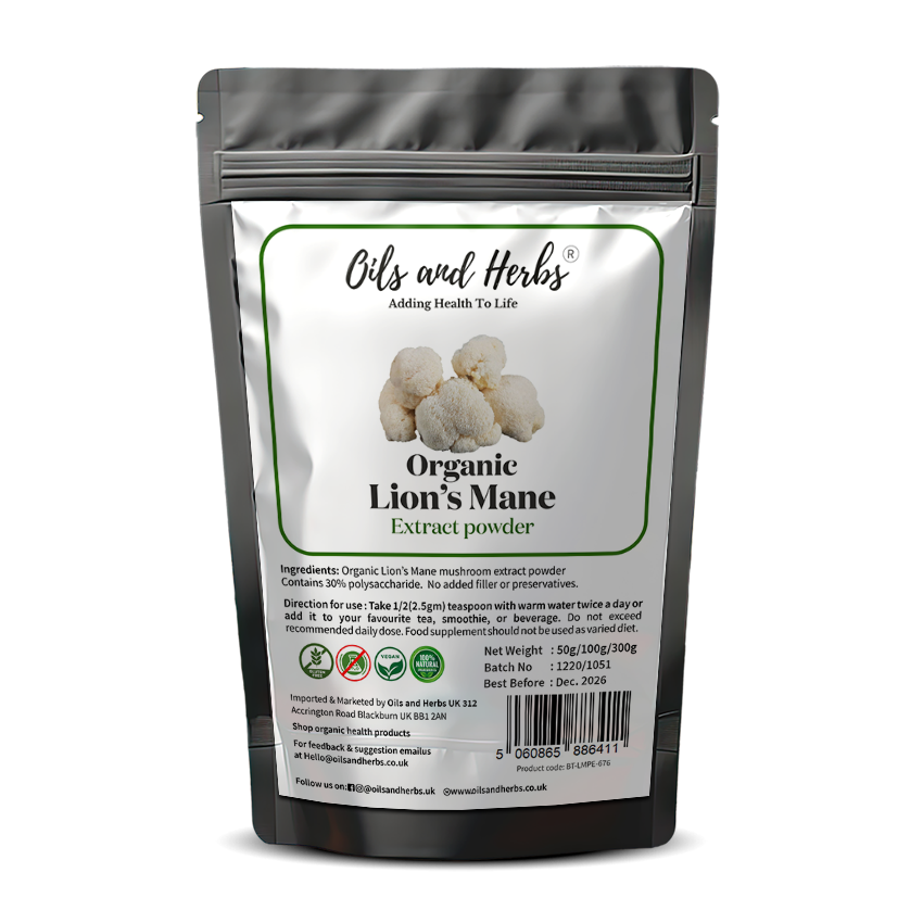 Organic Lion Mane Mushroom Extract Powder 10:1