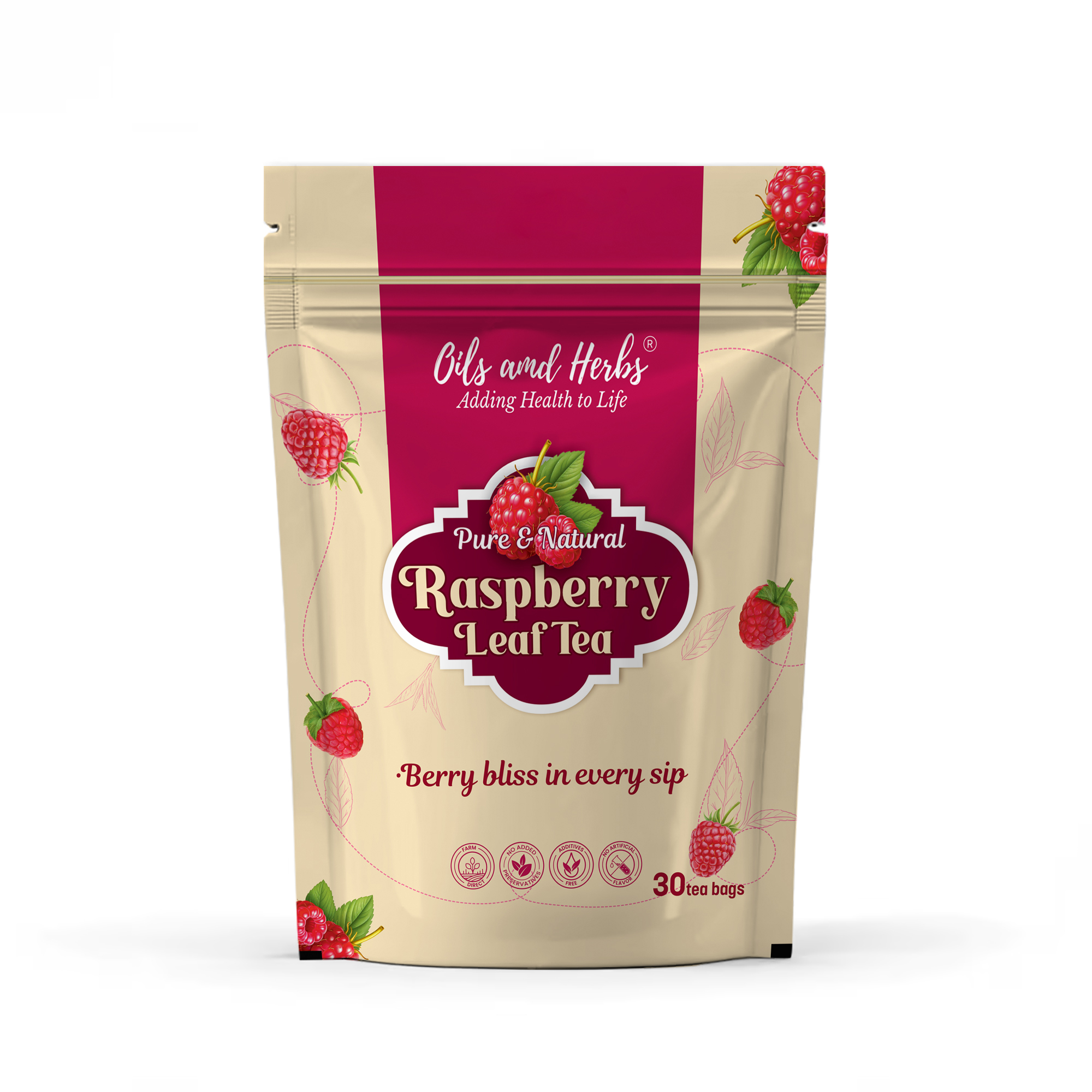 Natural Raspberry Leaf Tea