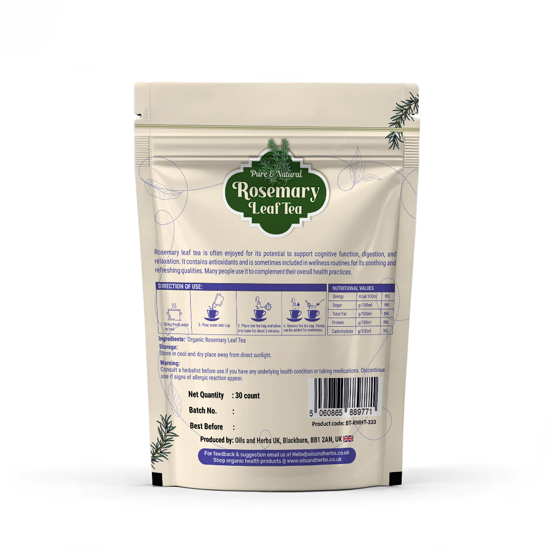 Natural Rosemary Leaf Tea