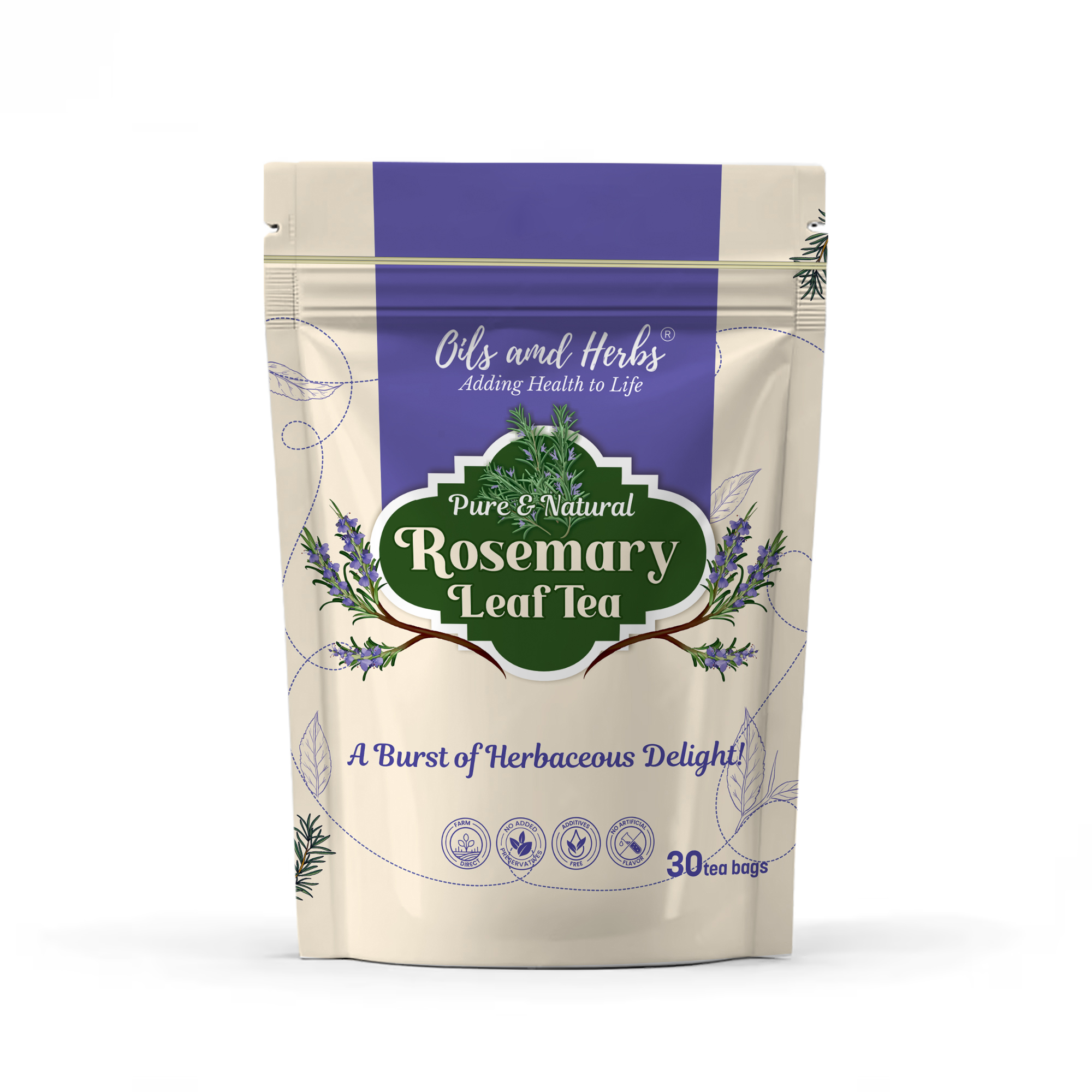 Natural Rosemary Leaf Tea
