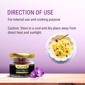 Red Saffron Threads- 100% Original Sargol- TOP OF THE FLOWER