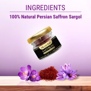Red Saffron Threads- 100% Original Sargol- TOP OF THE FLOWER