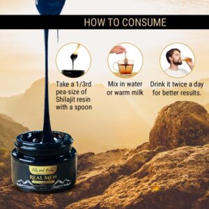 100% Pure Organic Himalayan Shilajit Resin 16000ft high altitude