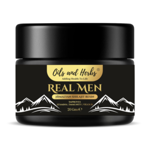 Real Men 100% Pure Organic Himalayan Shilajit Resin for Men