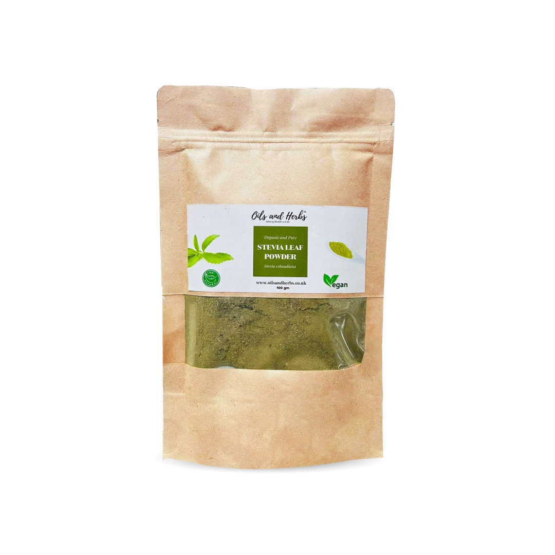 Pure Stevia Leaf Powder | No Erythritol or blending | Natural Sugar Alternative | Stevia rebaudiana