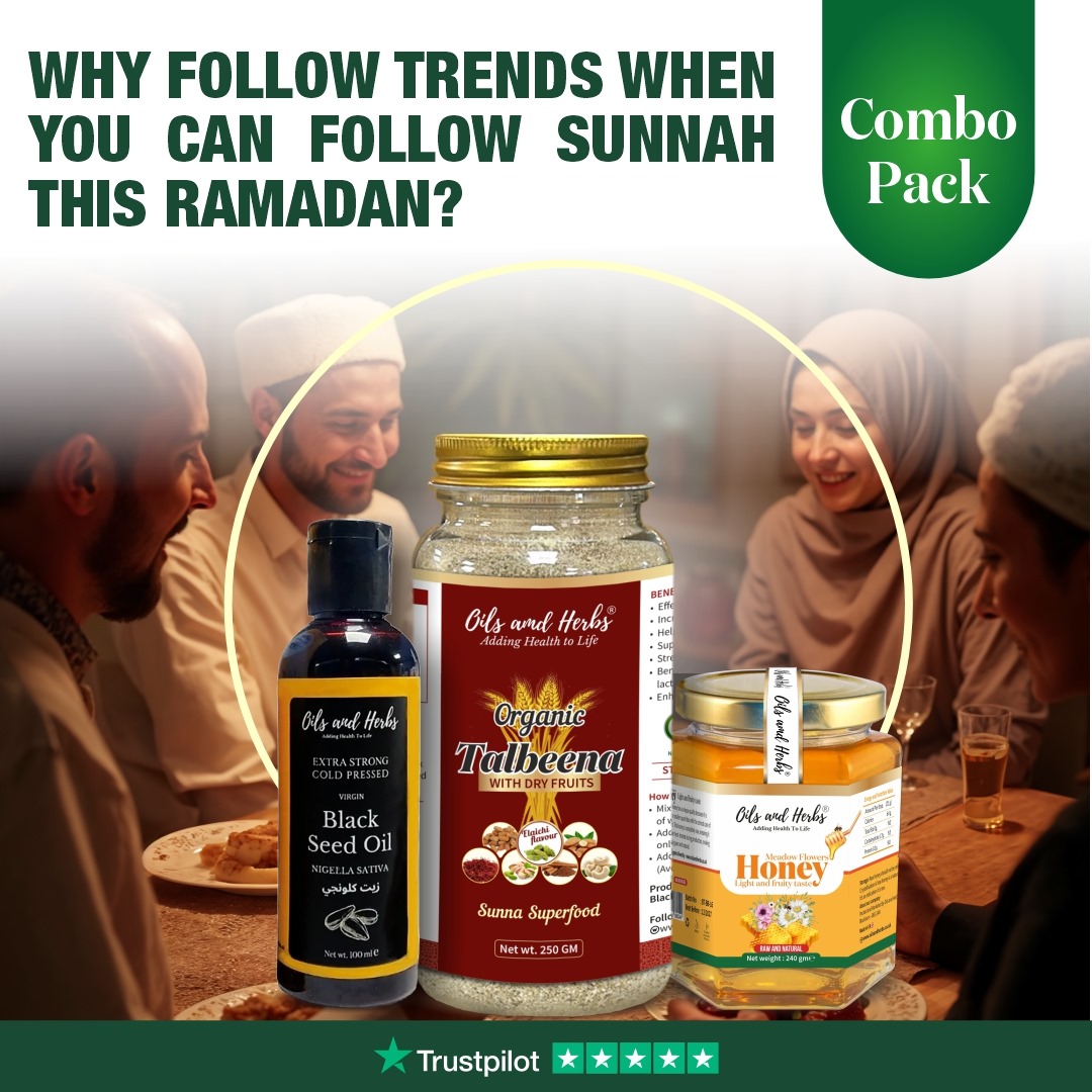 Talbeenah, Blackseed oil & Honey