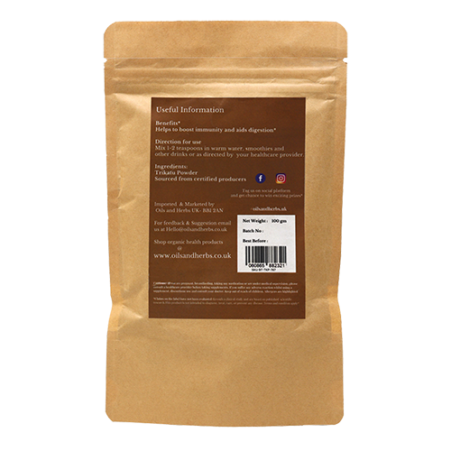 Trikatu Powder - Piper Longum L -100% Pure, Clean and Natural