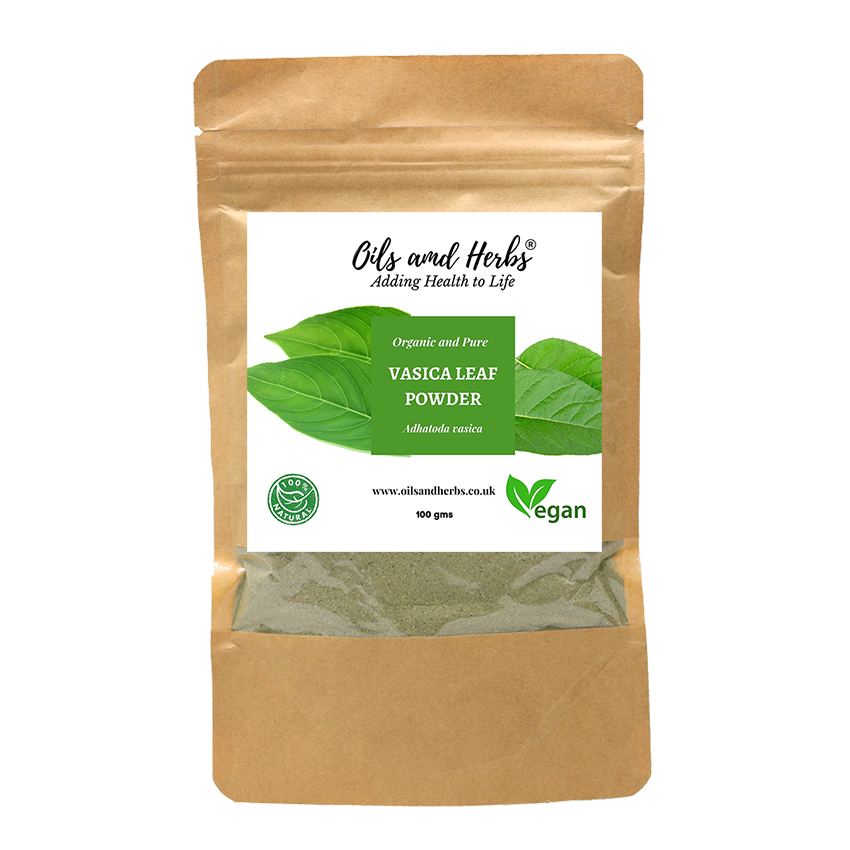 Vasica Leaf Powder- Adhatoda Vasica -100% Pure and Natural