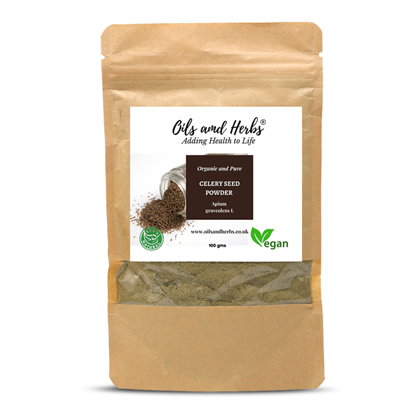 Celery Seed Powder - Apium graveolens L -100% Pure, Clean and Natural