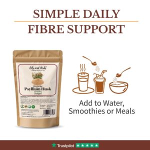 Clean Psyllium Husk Powder (Isabgol) – Pure- Natural Digestive Fibre Support