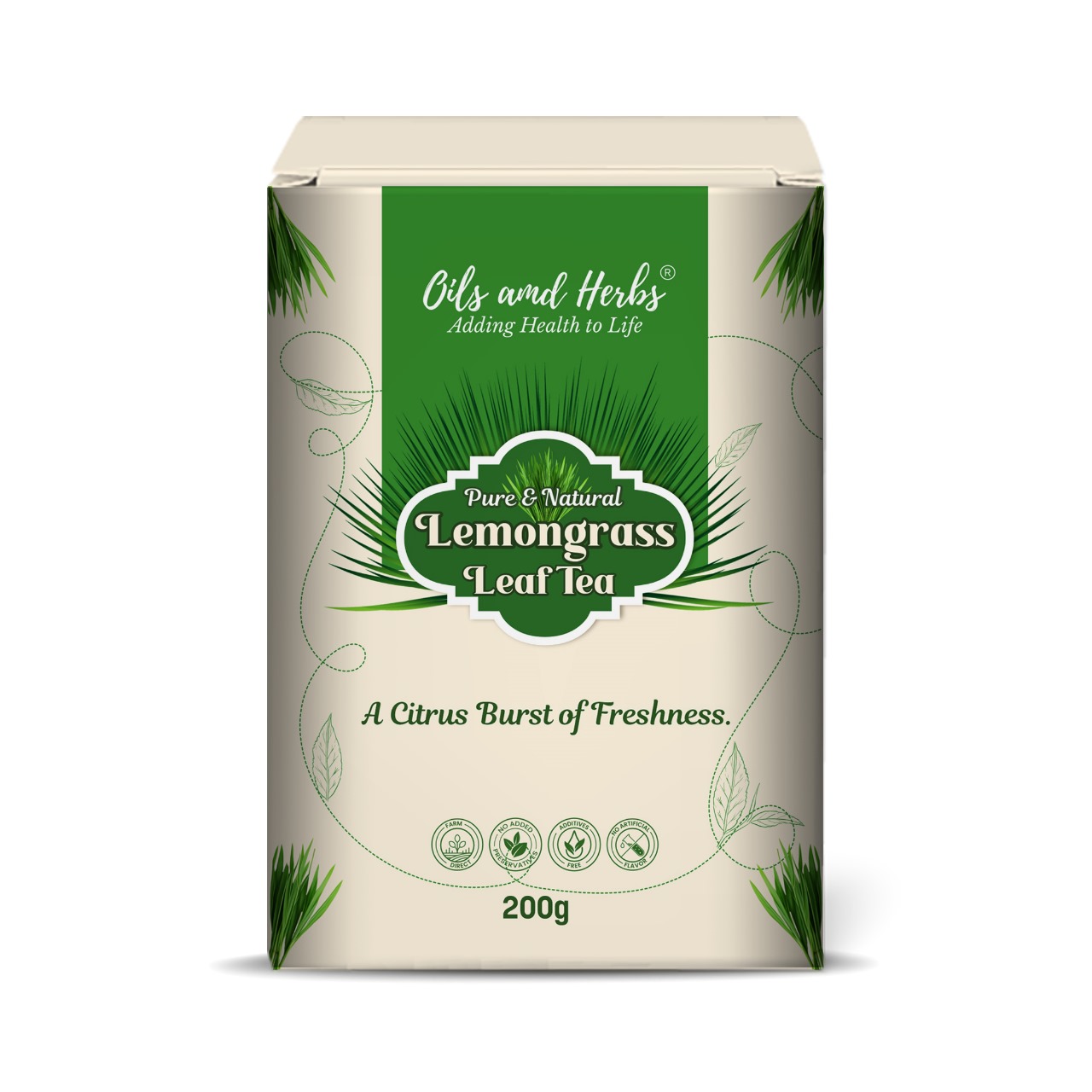Natural Lemongrass Leaf Tea