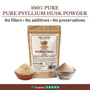 Clean Psyllium Husk Powder (Isabgol) – Pure- Natural Digestive Fibre Support