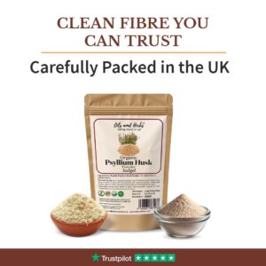 Clean Psyllium Husk Powder (Isabgol) – Pure- Natural Digestive Fibre Support