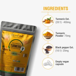 High Strength Turmeric Extract powder 95% curcuminoids